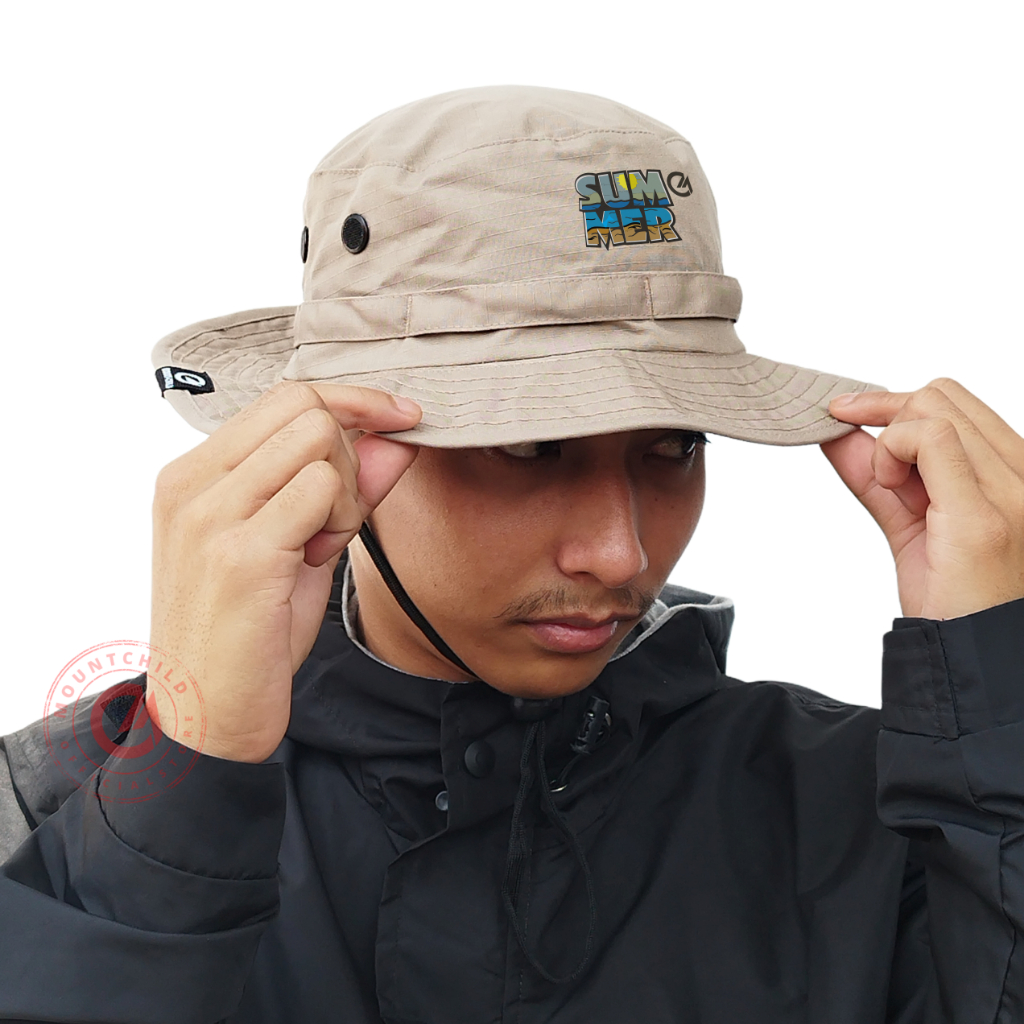 Jual Topi Rimba Pria Wanita Jungle Hat Premium Tebal Original Naik ...