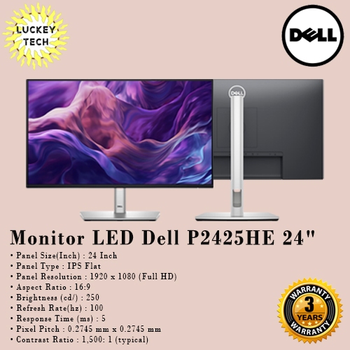 Jual Monitor LED Dell P2425HE 24