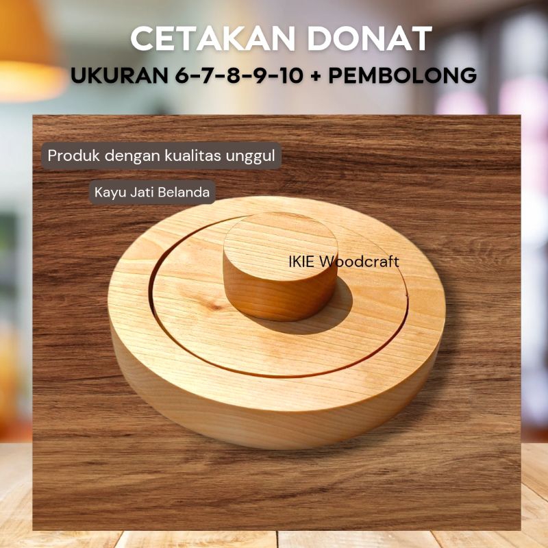 Jual IKIE (RN) Cetakan Donat Satu Set bentuk RING NEW | Shopee Indonesia