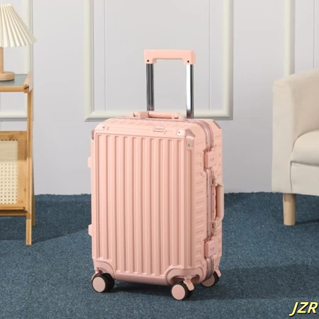 Jual JZR 20 Inch Aluminium Suitcase 22 Inci ABS+PC Travel Koper 24 Inci ...