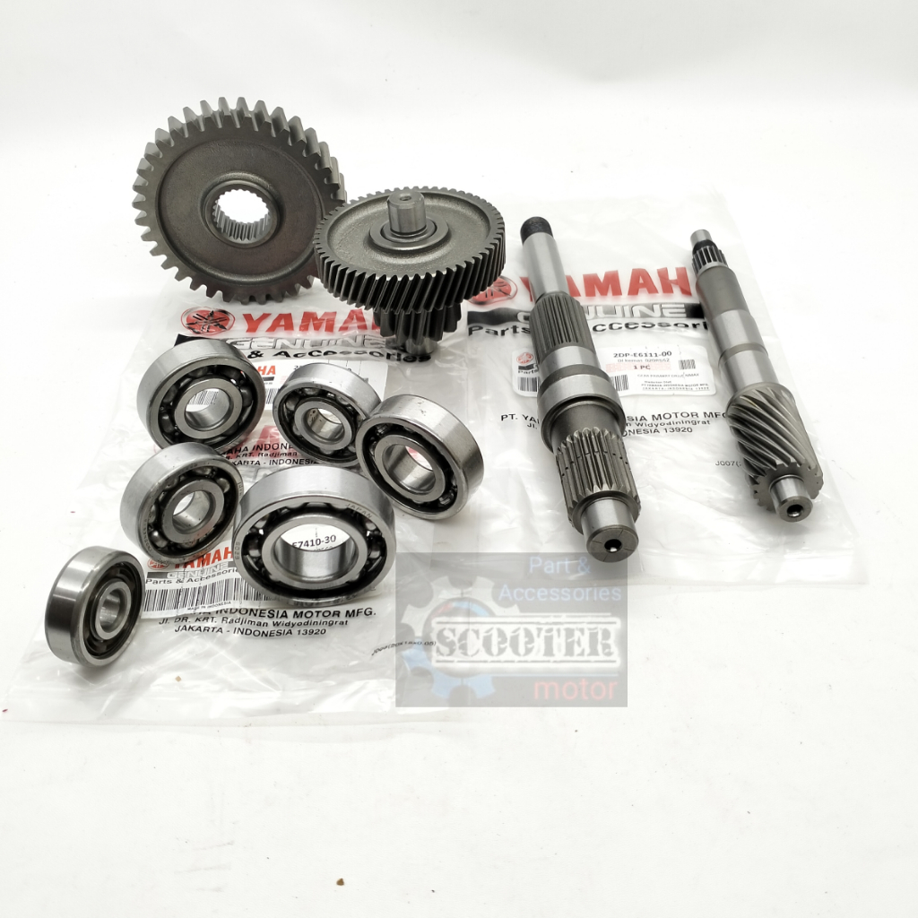 Jual Gigi Rasio Set + Bearing Set 2DP YAMAHA NMAX 150 155 OLD Gir gear ...
