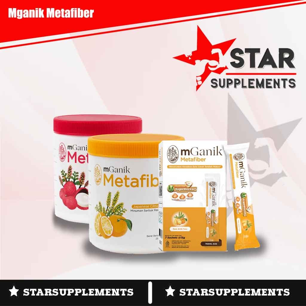 Jual Mganik METAFIBER (450 Gr & 7 Sachet) / Minuman Serat Fiber Untuk ...