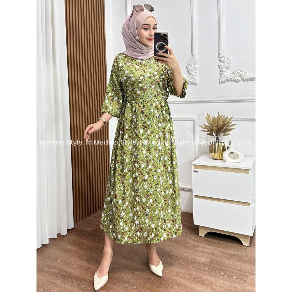 midi dress miranda rayon Brown / S woven sundress was made for warmer days with its shift Miranda Chemise Midi Dress