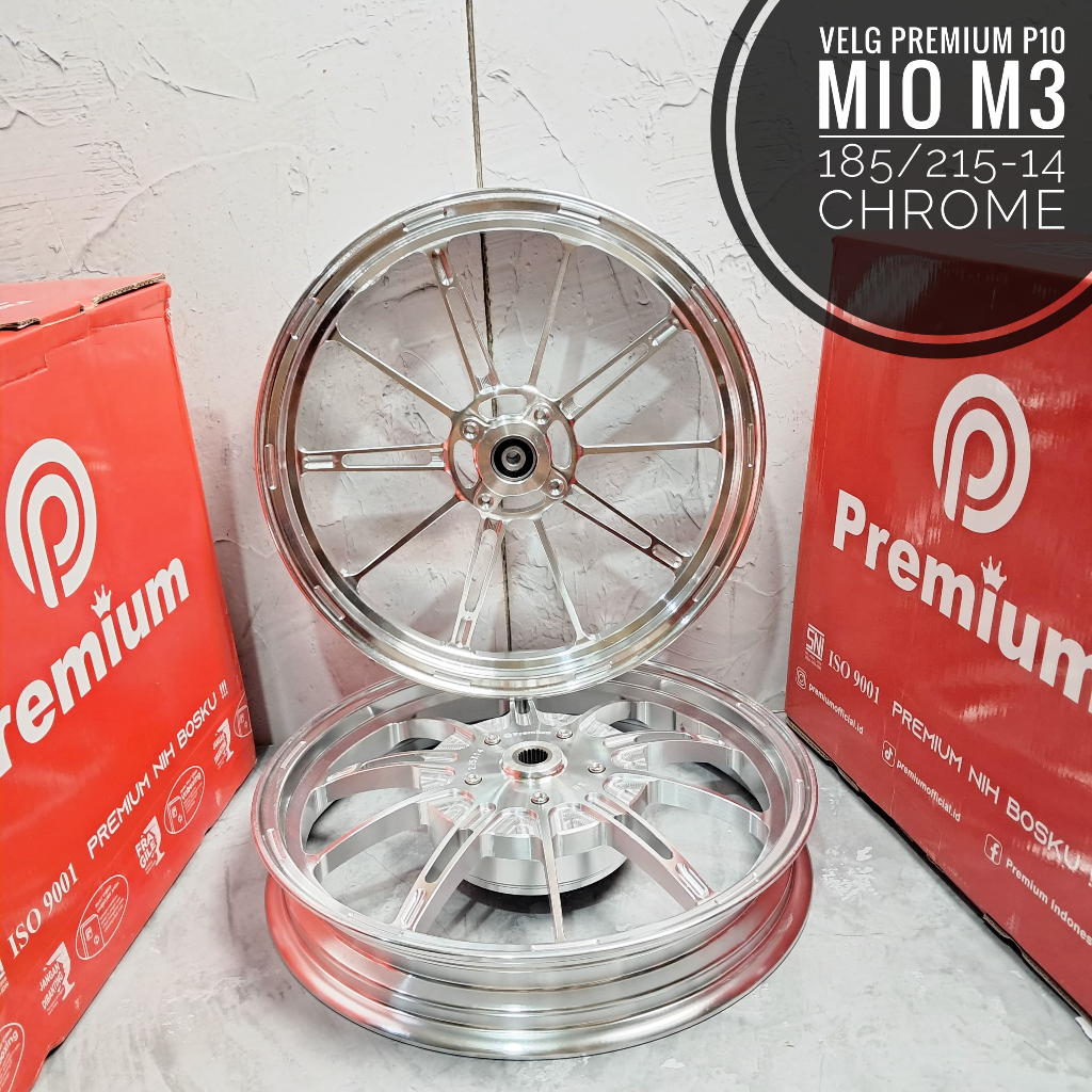 Jual Velg Premium P10 MioM3/MioZ/MioGear125/Fino125/Xride125