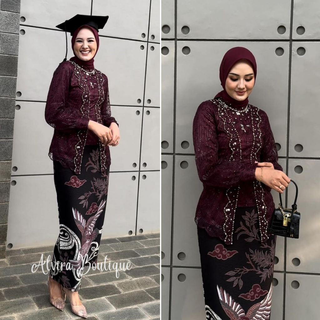 Jual Kebaya Wisuda Modern Kebaya Kutubaru Tunangan Lamaran