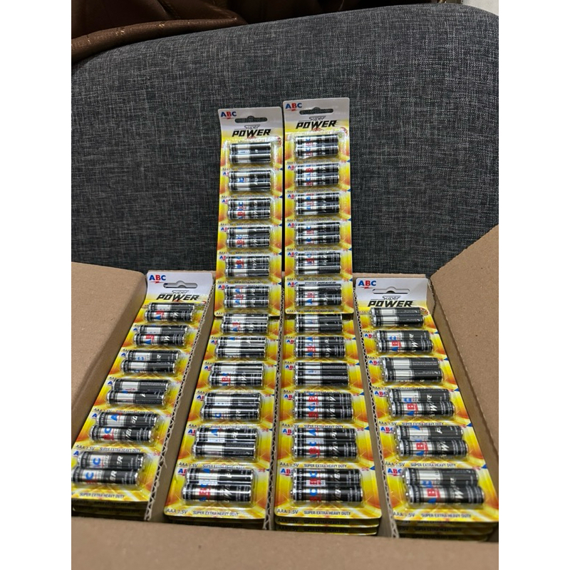 Jual BATU BATERAI ABC AAA SPW R03 RENTENG | Shopee Indonesia