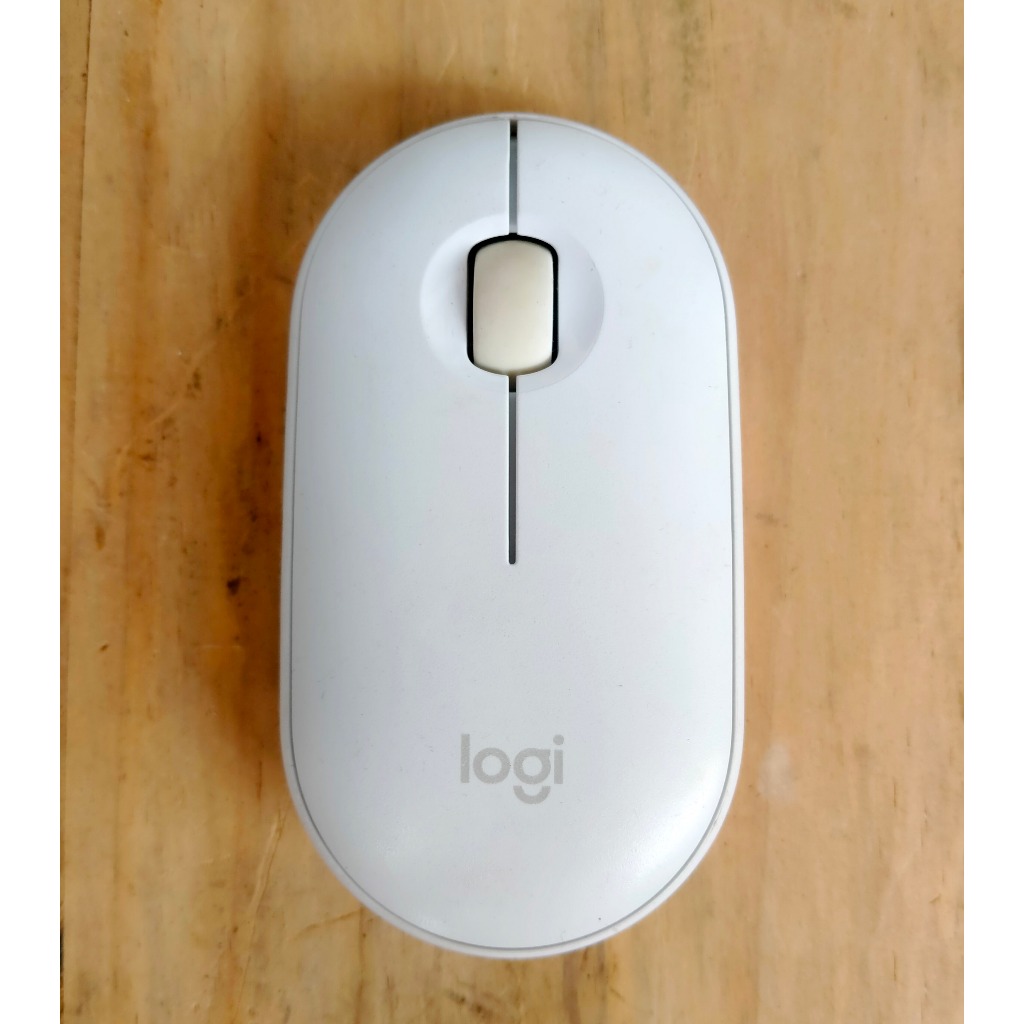 Jual Logitech Mouse Wireless Slim Silent Pebble M350 White Original ...