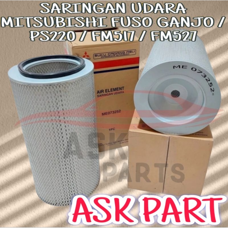 Jual FILTER AIR SARINGAN HAWA UDARA FUSO GANJO PS220 FM527 FM517 TRUCK ...