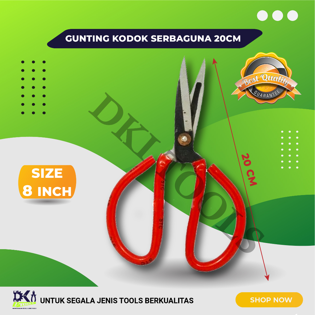 Jual STC Gunting Kodok Serbaguna Gunting Kain Gunting Seng 8