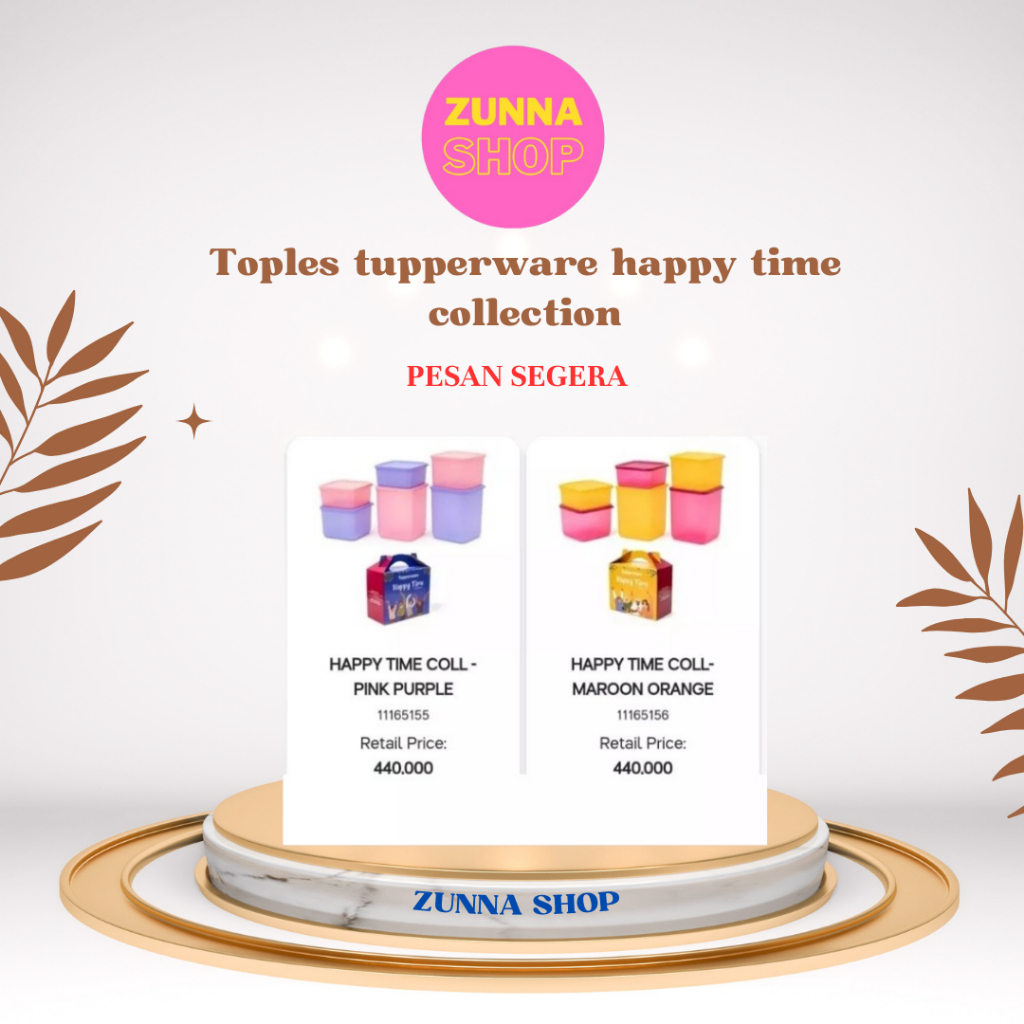 Jual Toples tupperware happy time collection | Shopee Indonesia