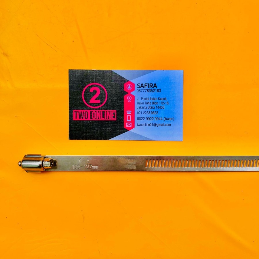 Jual KLEM TIANG ODP/cincin ring 5 inci/clamring besi pengikat odp fiber ...
