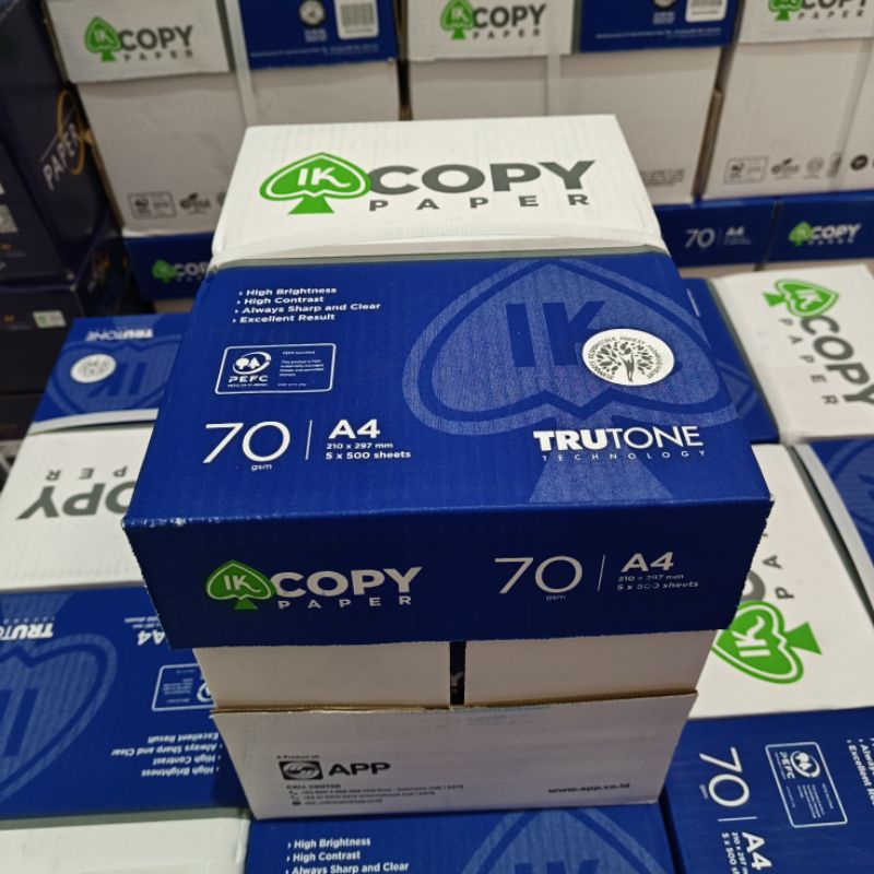 Jual Kertas HVS A4 75 Gram Copy Paper / Kertas Print Fotocopy A4 Copy ...
