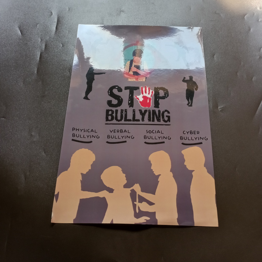 Jual Stiker STOP Bullying | Physical Verbal Social Cyber Buli | Sticker ...
