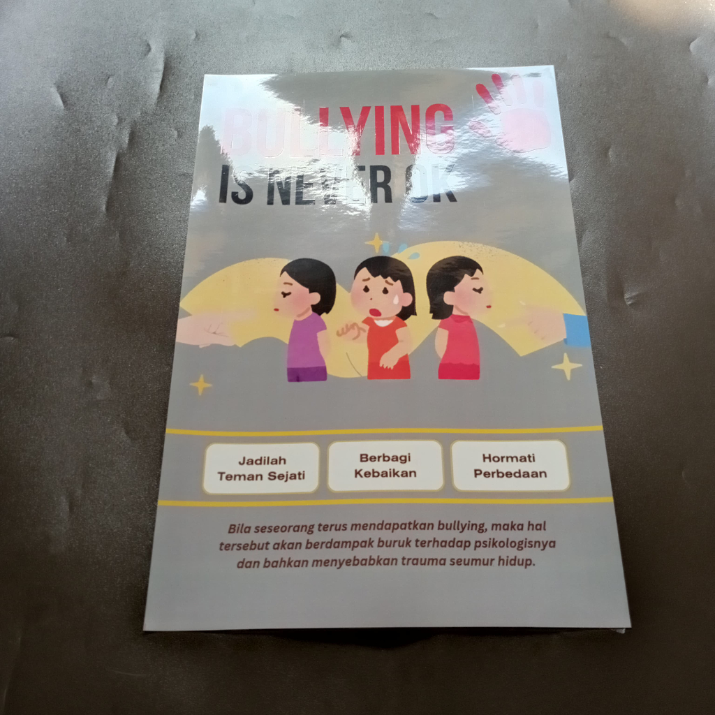 Jual Stiker STOP Bullying | Bullying Is Never OK | Dampak Buli ...