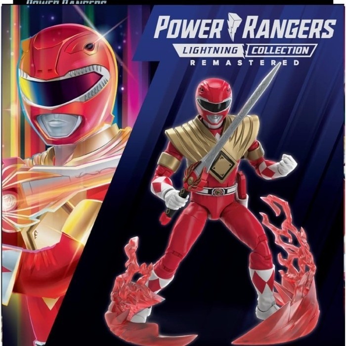Jual Hasbro Power Rangers Lightning Remastered Mighty Morphin Red ...