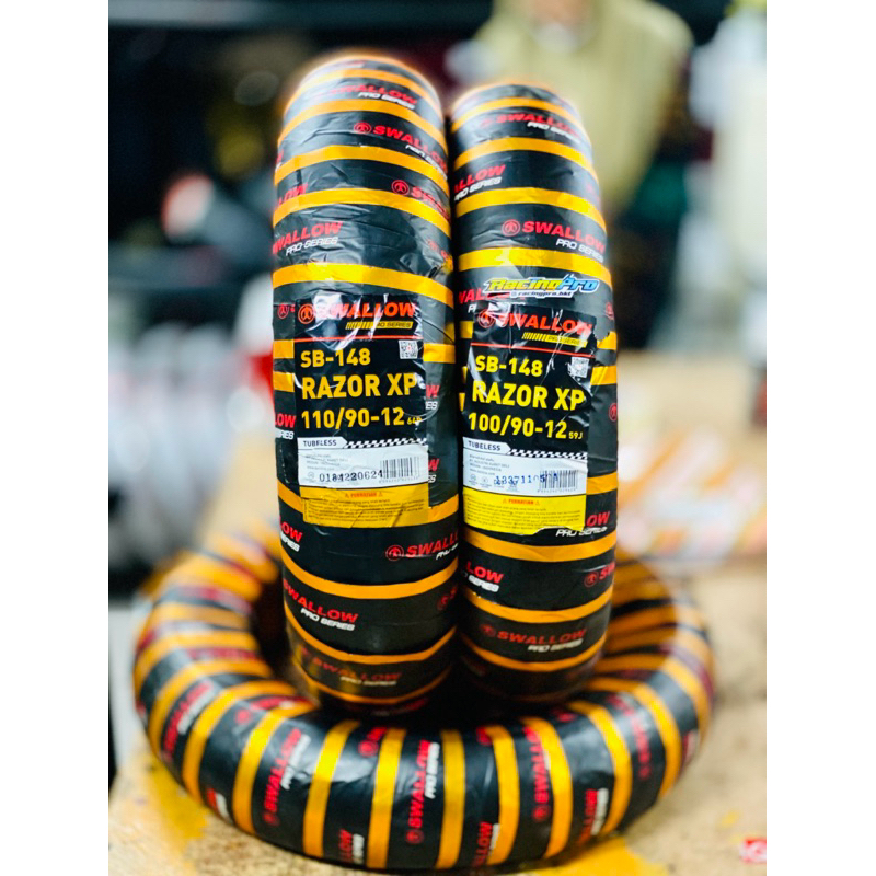 Jual BAN LUAR RING 12 SOFT COMPOUND SWALLOW PRO SERIES RAZOR XP SB-148 ...