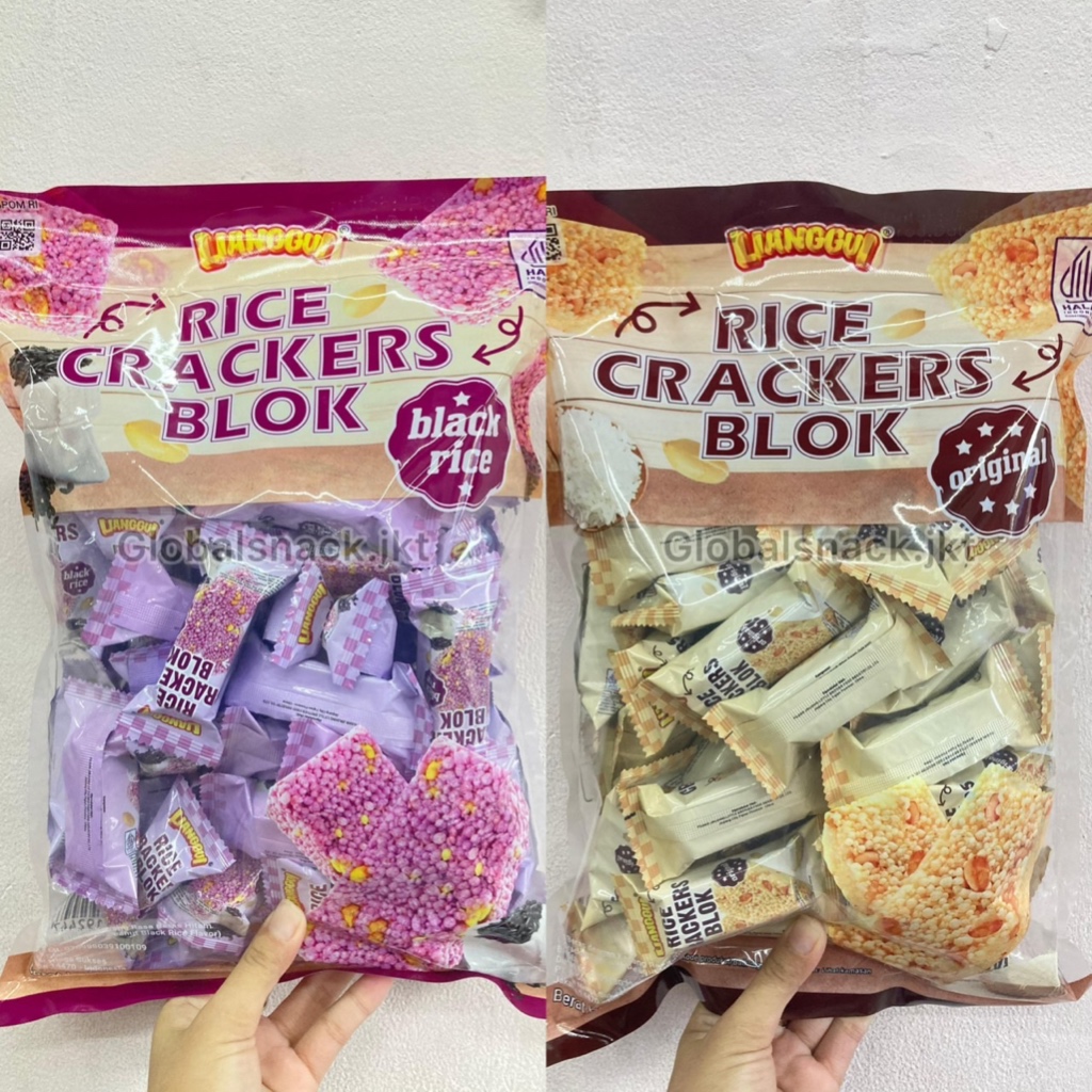 Jual LIANGGUI RICE CRACKERS BLOCK ORIGINAL / RICE CRACKER | Shopee ...