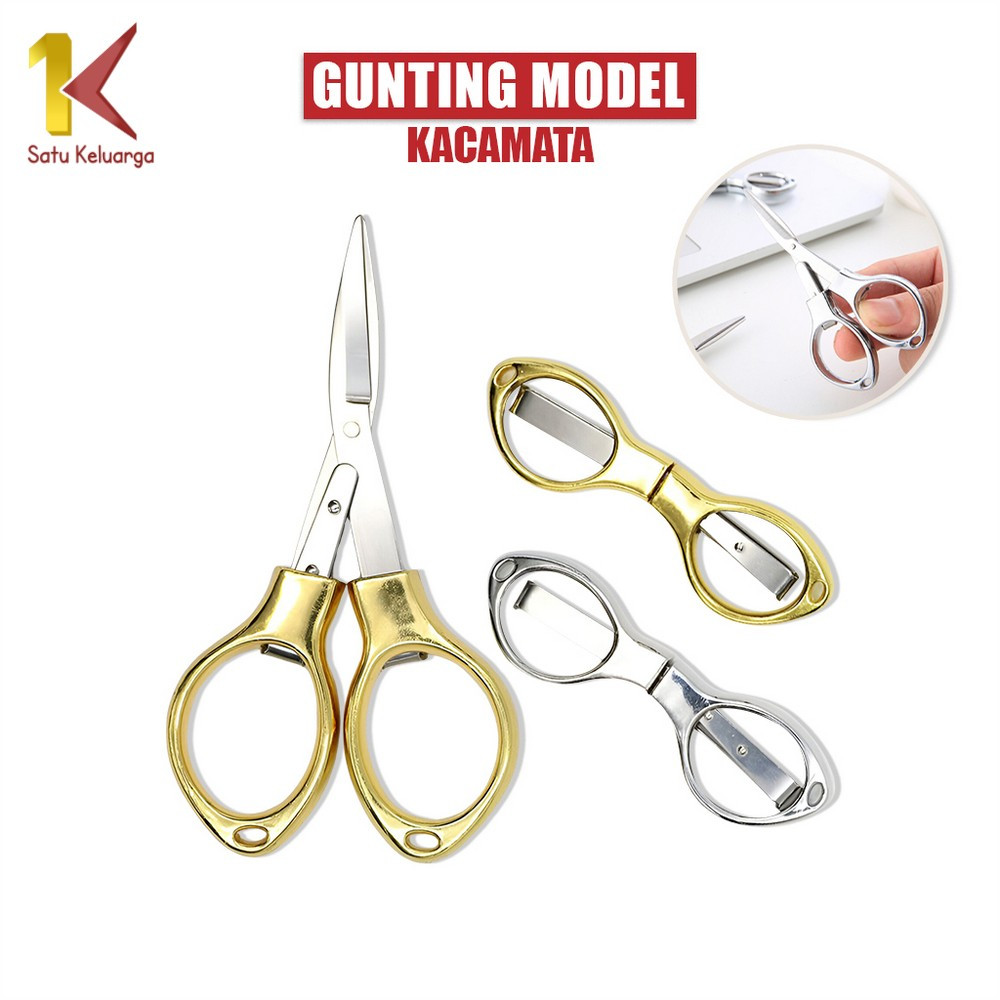 Jual Satu Keluarga Gunting Lipat Portable C1199 Gunting Lipat Mini ...