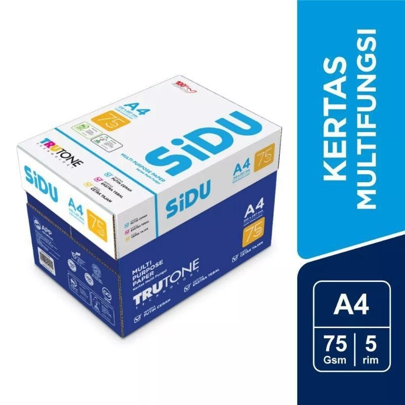 Jual (5 Rim) Kertas HVS A4 75 Gram PaperOne 1 Dus | Shopee Indonesia