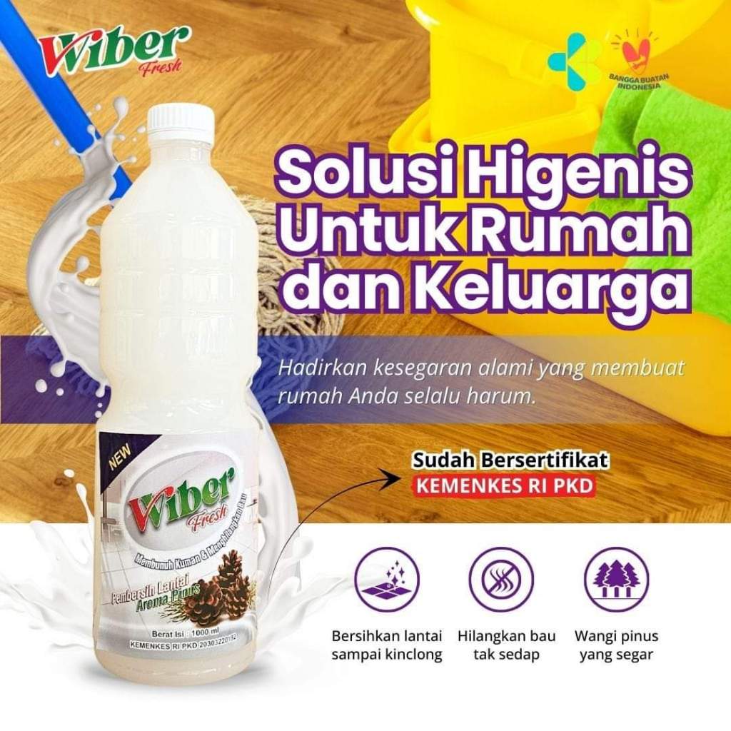 Jual Pembersih lantai Wiber Fresh, Karbol Wangi Karbol Sereh Karbol ...