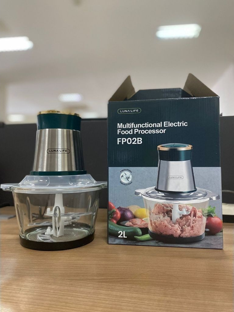 Jual Chooper Stainless Steel 2 Liter FP 02 Magic Chopper 2 Liter Luna ...
