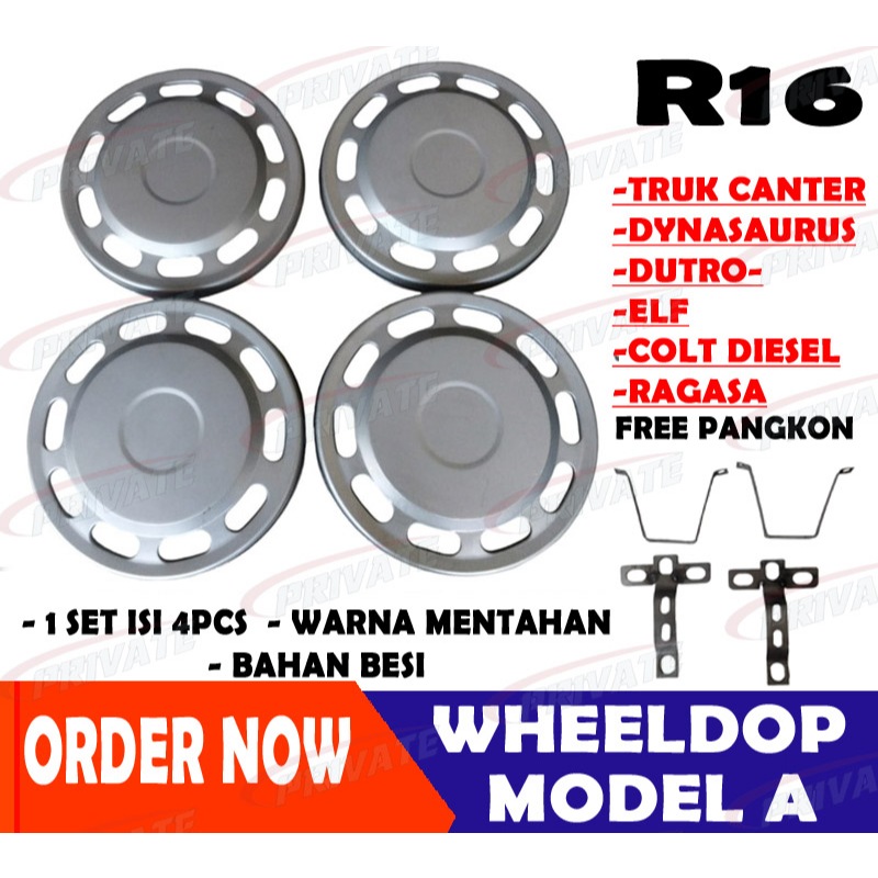 Jual WHEELDOP WILDOP WELDOP DOP RODA TRUK TREK TRUCK CANTER DYNASAURUS ...