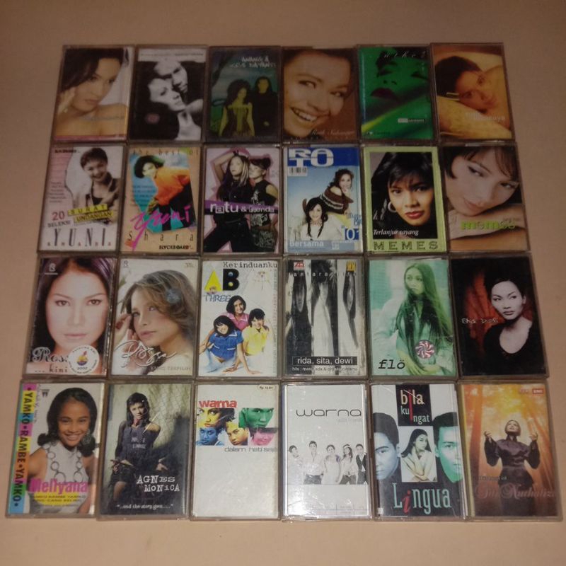 Jual Kaset Penyanyi Pop Wanita Indonesia Shopee Indonesia