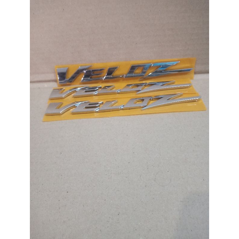 Jual emblem logo tulisan Veloz original | Shopee Indonesia