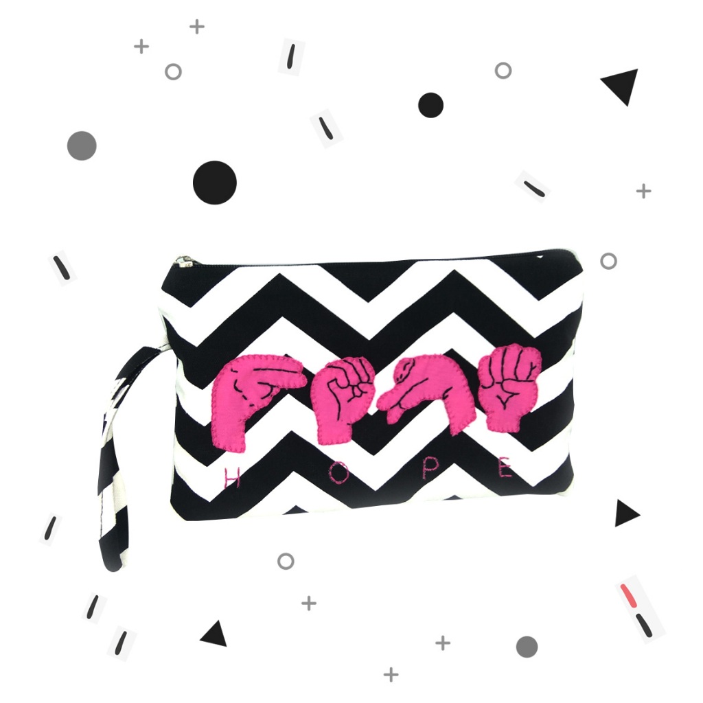 Jual Precious One Sign Language Pouch | Shopee Indonesia