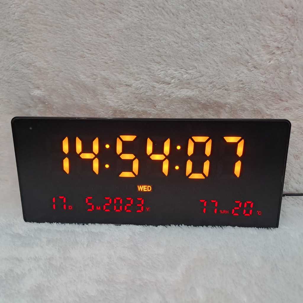 Jual Jam Digital Led Alarm Dinding / Meja 3608 | Shopee Indonesia