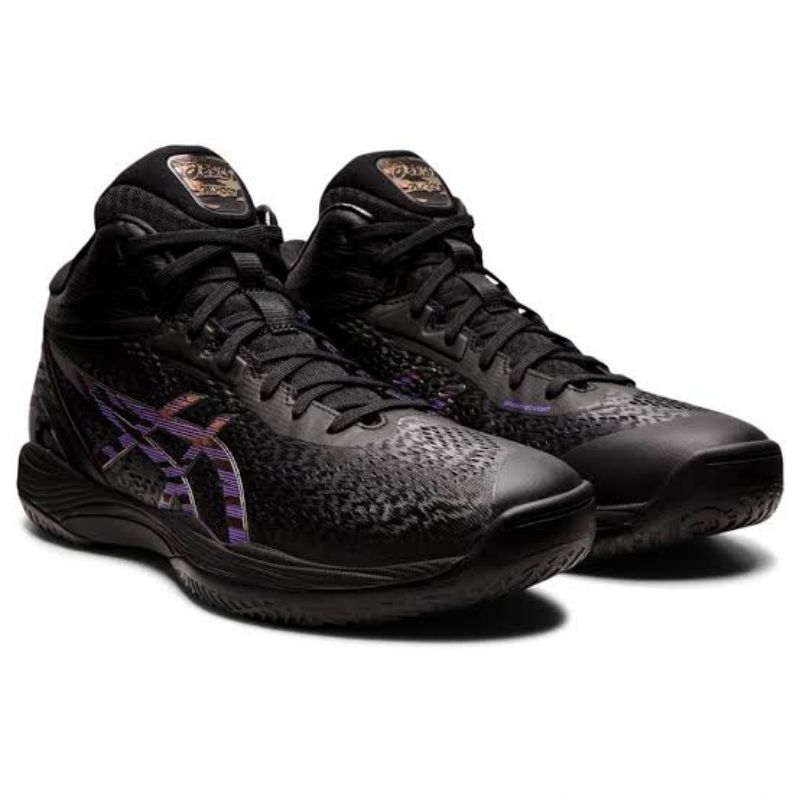 Jual Sepatu Volly Gelhoop V15 Grade Ori Sepatu Voli Gel Hoop V 15 Black Purple Sky Elite 3 Paris Shopee Indonesia