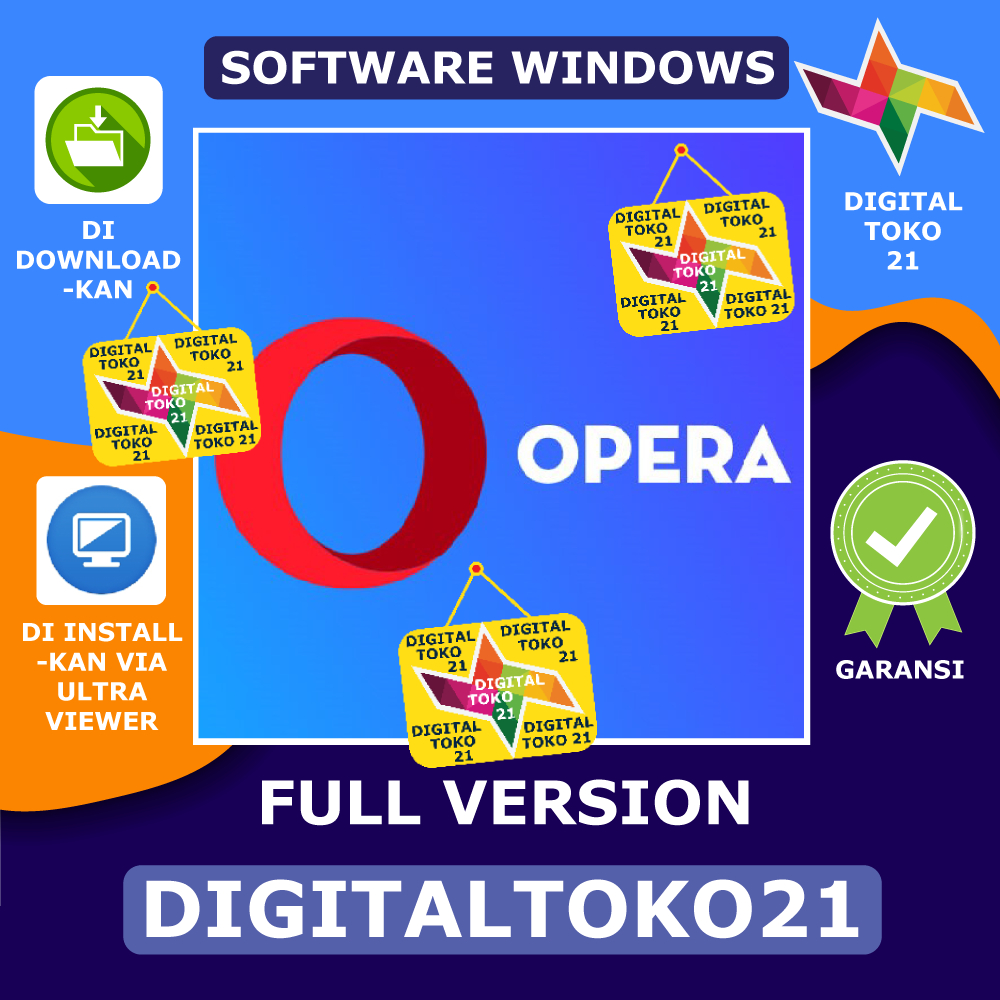 Jual [Diinstallkan] Opera Browser 2026 Terbaru Full Version Software PC ...