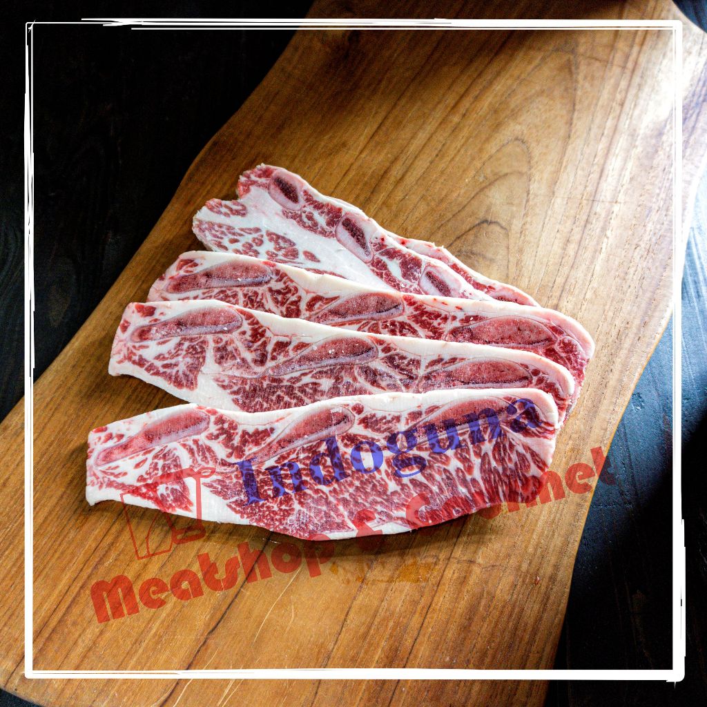 Jual USA American Beef Short Rib Bone In Prime Amiyaki Galbi Kalbi ...