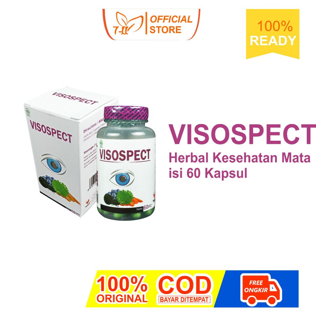 Jual Visospect Kapsul Herbal Mata Visospect | Shopee Indonesia