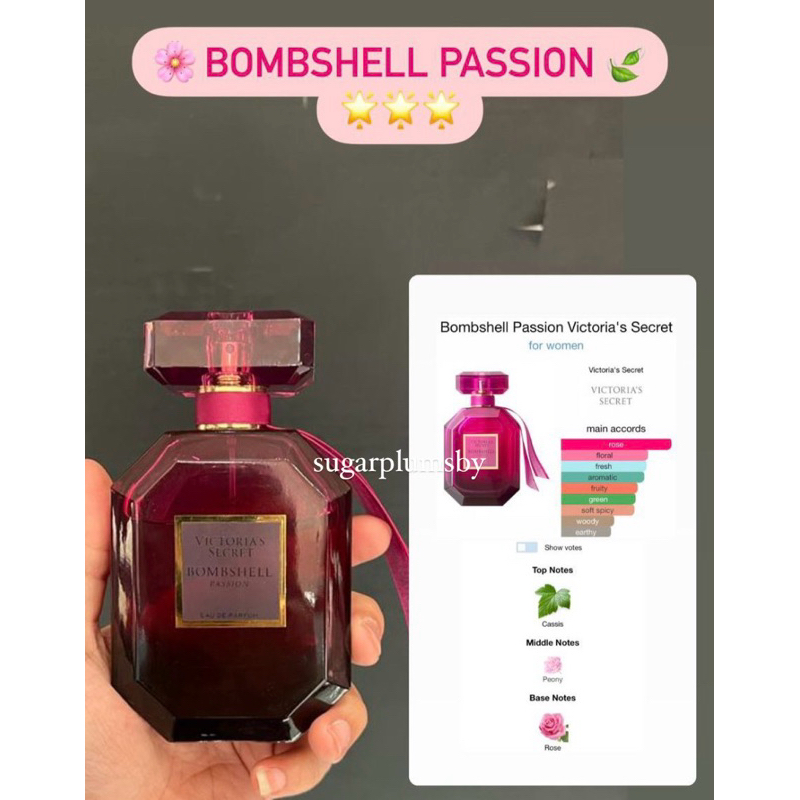 ORIGINAL BPOM EDP Eau De Parfum 50ml 100ml Victoria’s Secret Perfume  VS Noir Tease, Bombshell, Tease Candy Noir, Tease Cocoa Soiree - Main Image