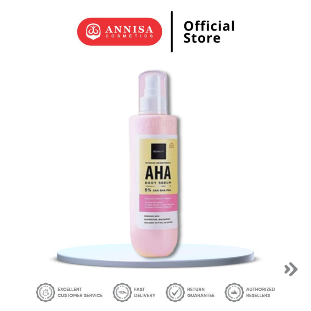 Jual Scarlett Whitening Intense Brightening AHA Body Serum 5% AHA BHA ...