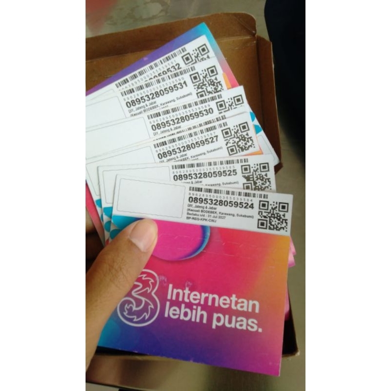Jual Kartu Tri 100GB | Shopee Indonesia