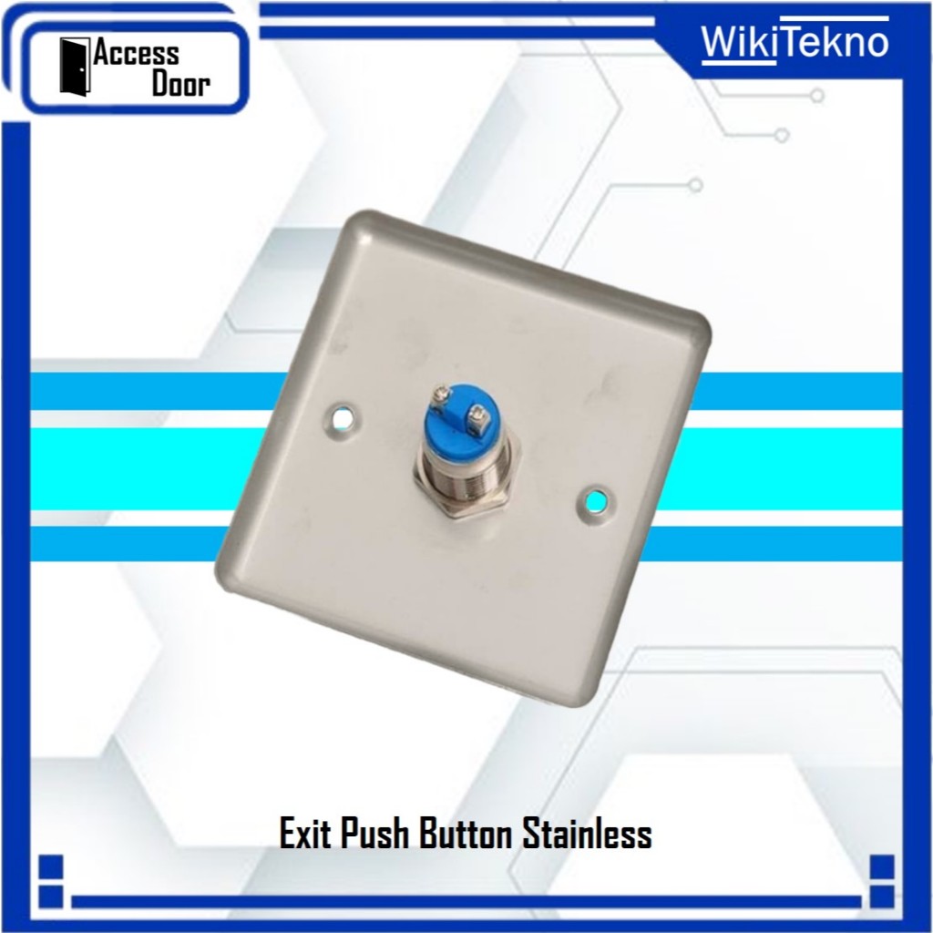 Jual Exit Button Stainless + Outbow Plastic | Shopee Indonesia