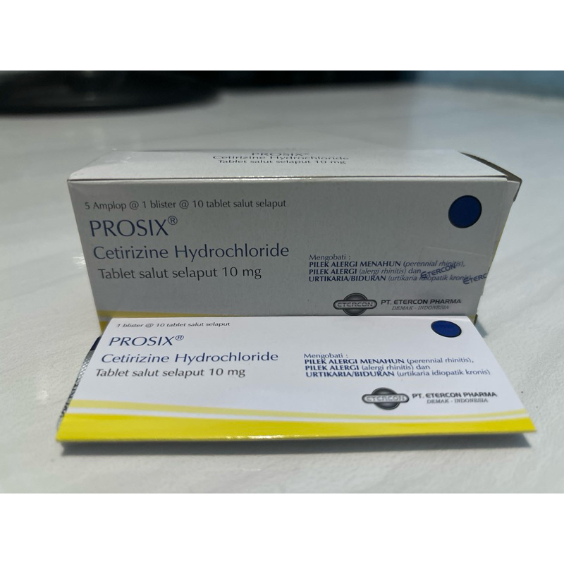 Jual PROSIX OBAT ALERGI PATEN (Strip isi 10) | Shopee Indonesia