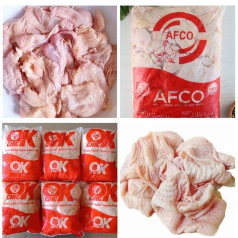 AFCO KULIT AYAM BODY DADA BUKAN LEHER 1KG