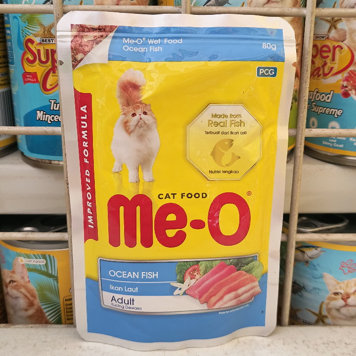 Jual Meo Sachet Ocean Fish Pouch 80G | Shopee Indonesia