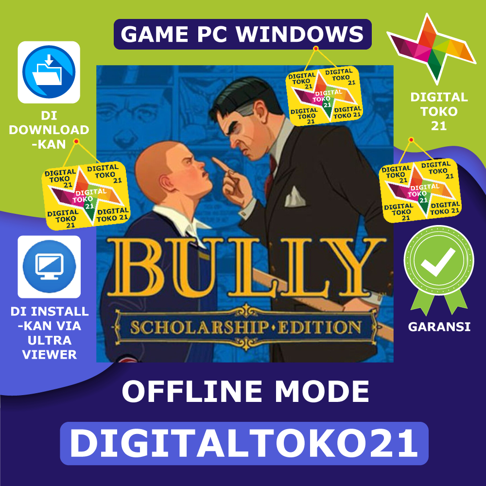 Jual [Diinstallkan] Bully Scholarship Edition Full Version Game Windows