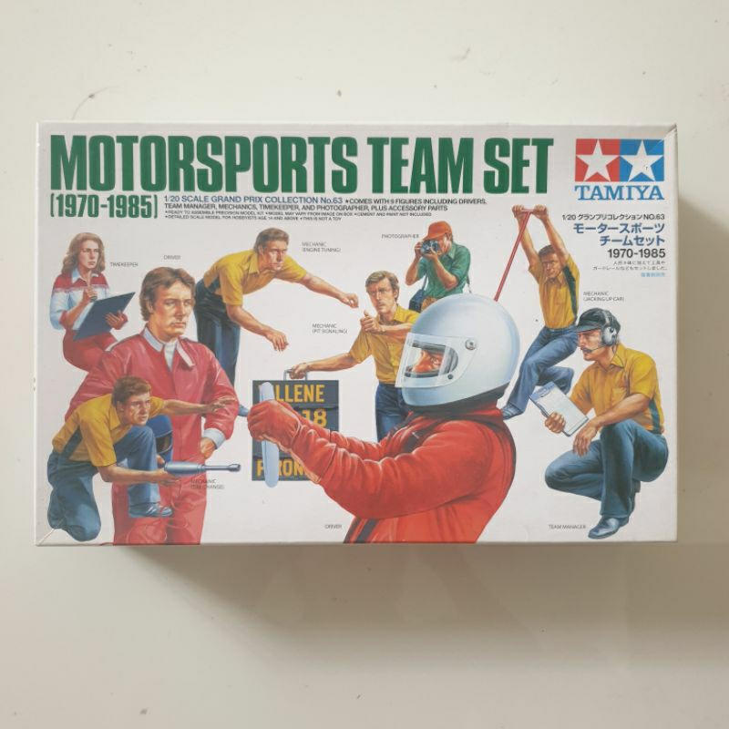 Jual Kit Tamiya - Motorsports Team Set. Skala 1/24 | Shopee Indonesia