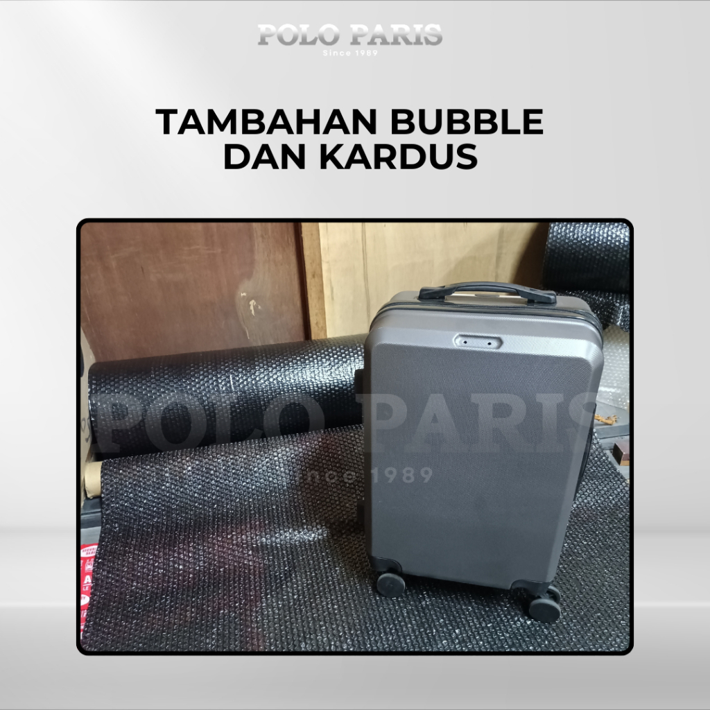 Jual POLOPARIS - Add Bubble Wrap dan Kardus Koper 12/14/16/18/20/22/24 ...