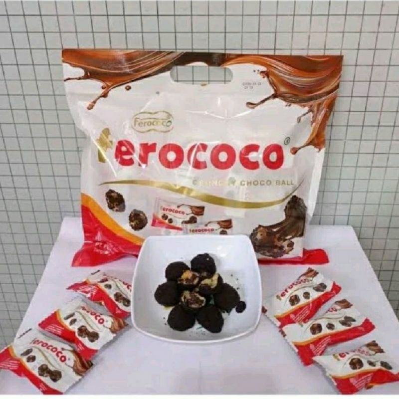 Jual Ferococo Cruncy Choco Ball ECER 8gr | Shopee Indonesia