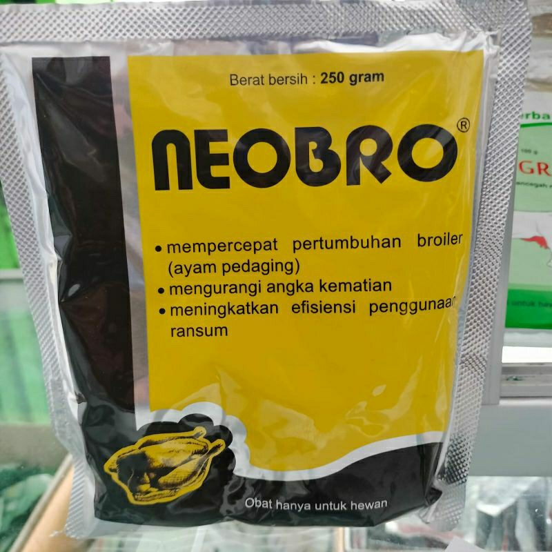 Jual NEOBRO 250 gram mempercepat pertumbuhan Unggas | Shopee Indonesia