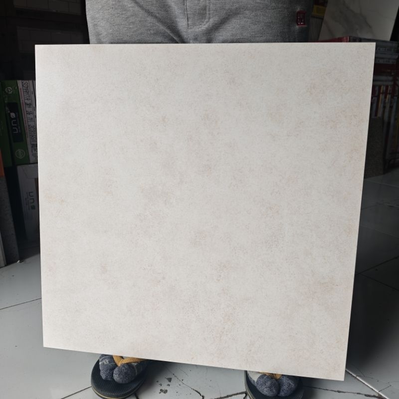 Jual GRANIT 60X60 MOTIF DOFF WHITE / 60X60 WHITE MATT INDUSTRIAL ...