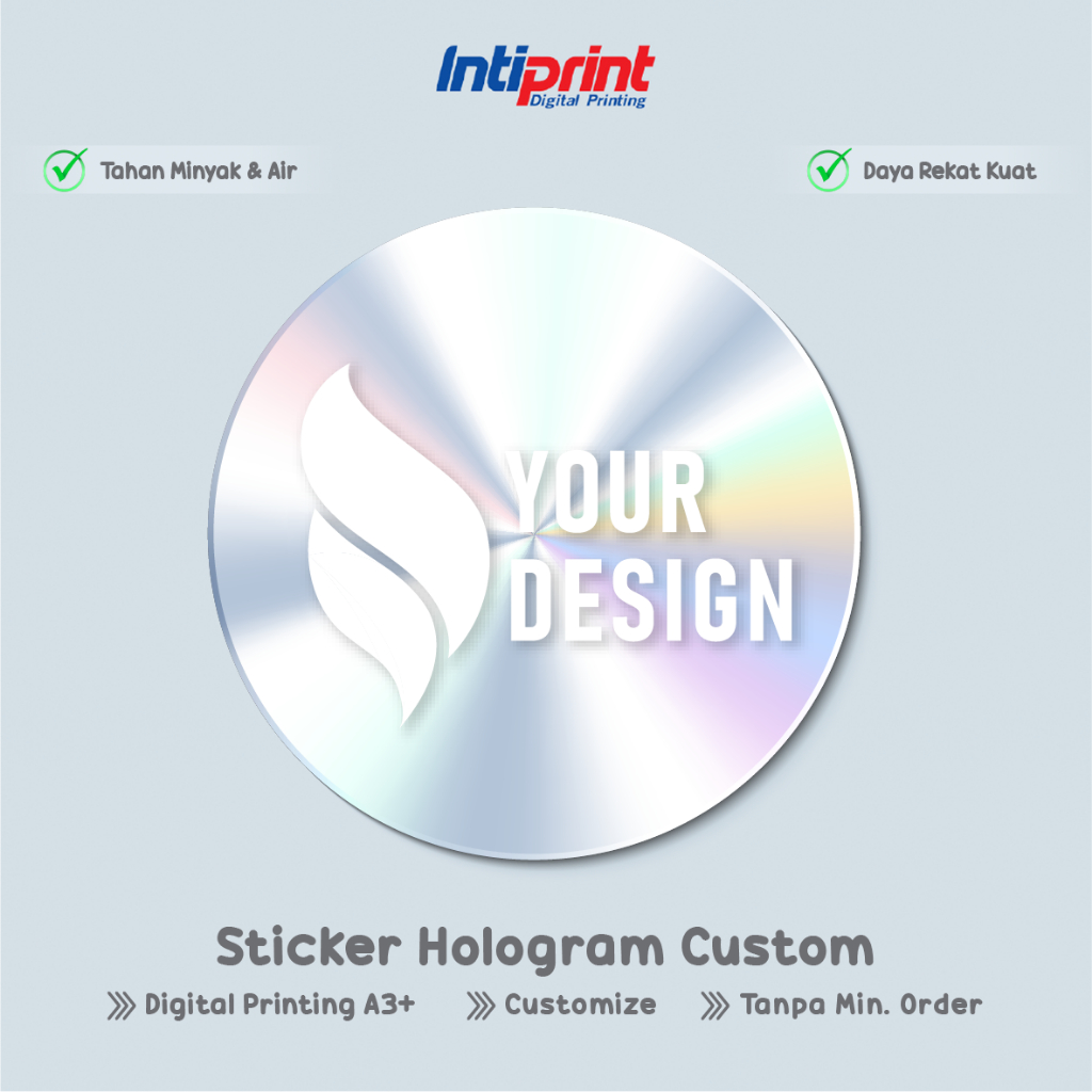 Jual Cetak Stiker Hologram Custom / Print Sticker Security / Stiker ...