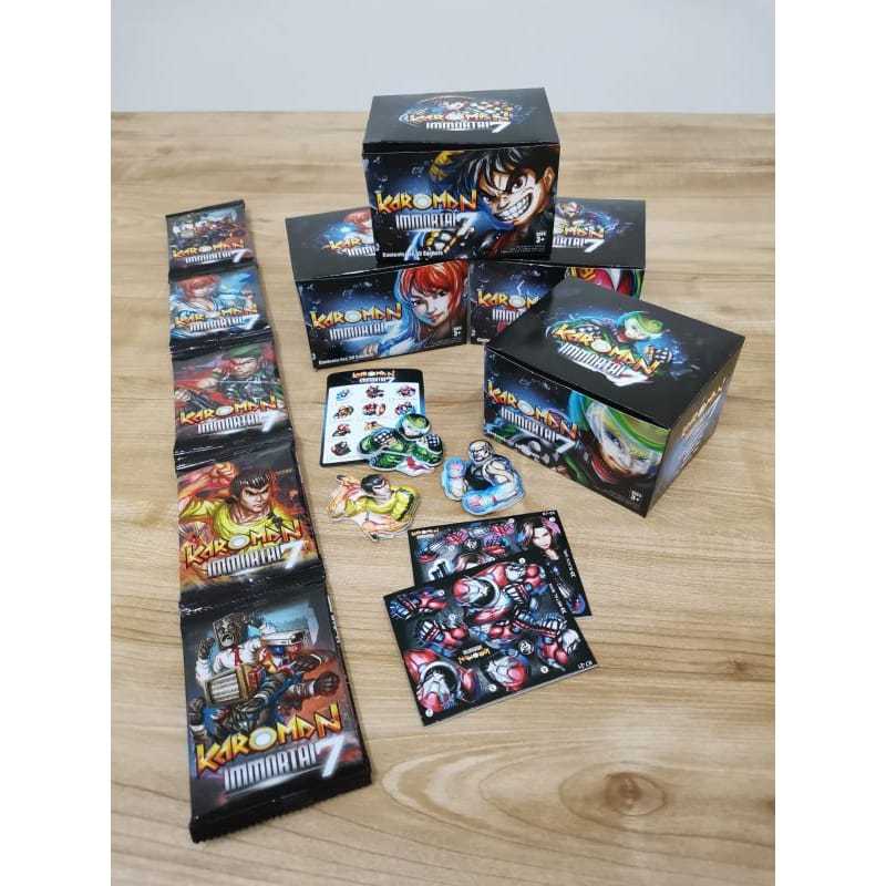 Jual 10 Sachet Puzzle Karoman Immortal 7 Dikirim Random | Shopee Indonesia