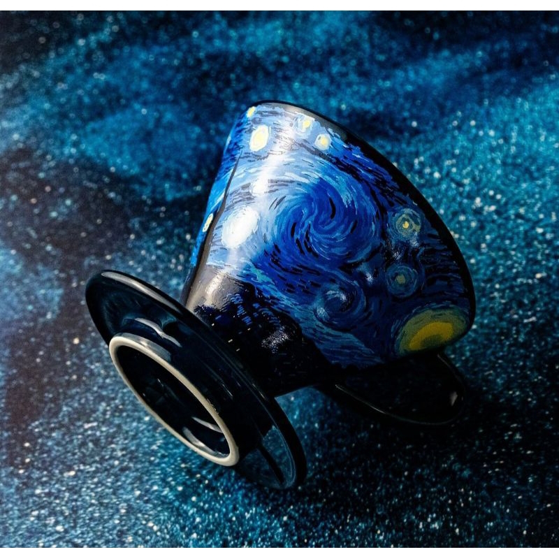 Jual Special Edition Hario Coffee Dripper V60 02 Starry Night VDC-02 ...